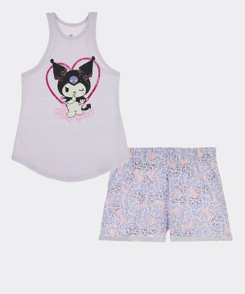 Set Pijama  Kuromi de  Dama