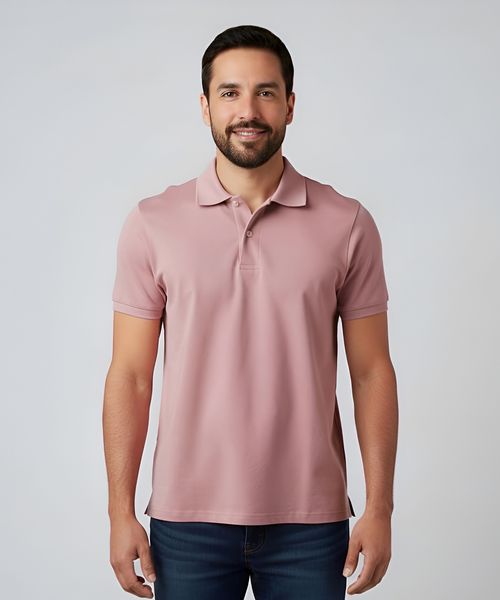 Playera Polo Manga Corta  de  Caballero