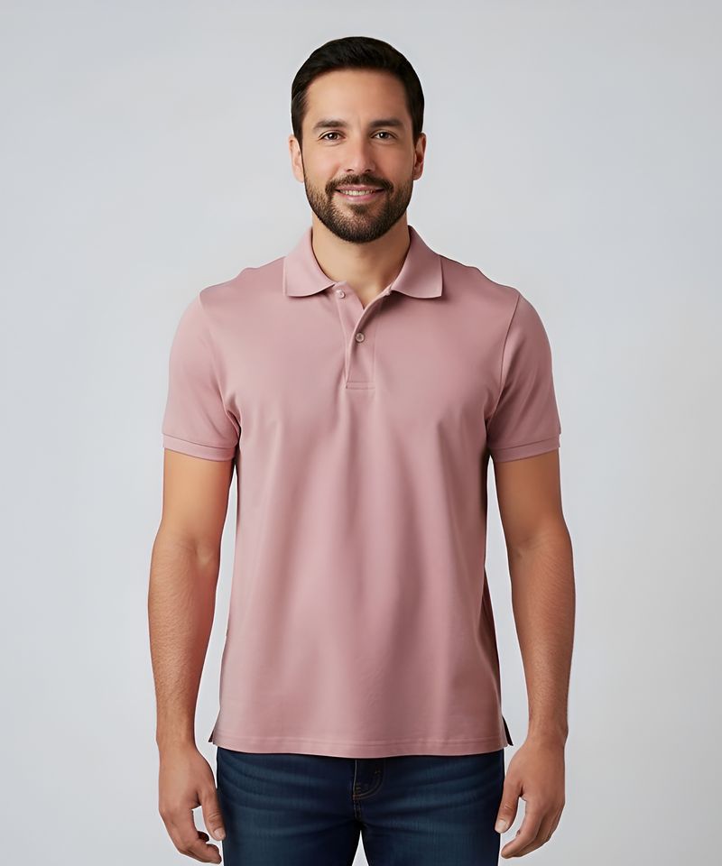 Playera Polo Manga Corta  de  Caballero