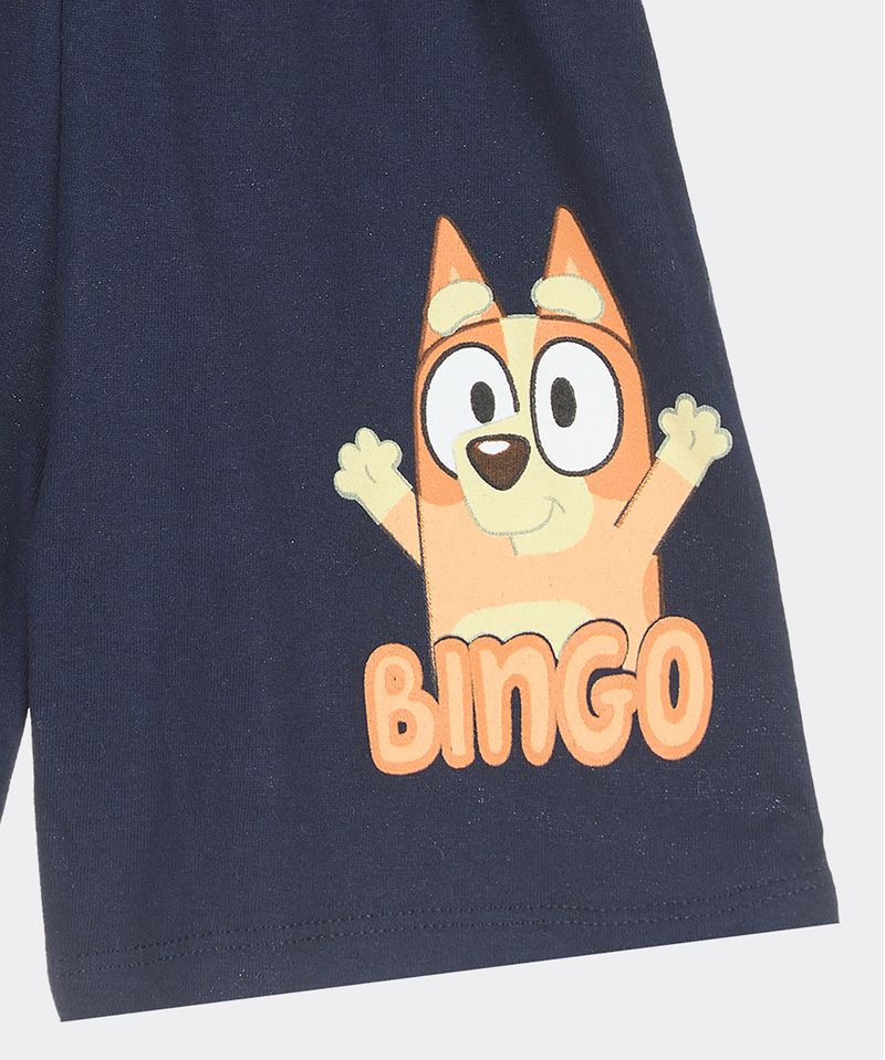 Set Pijama Short y Playera Bluey de  Bebo Años