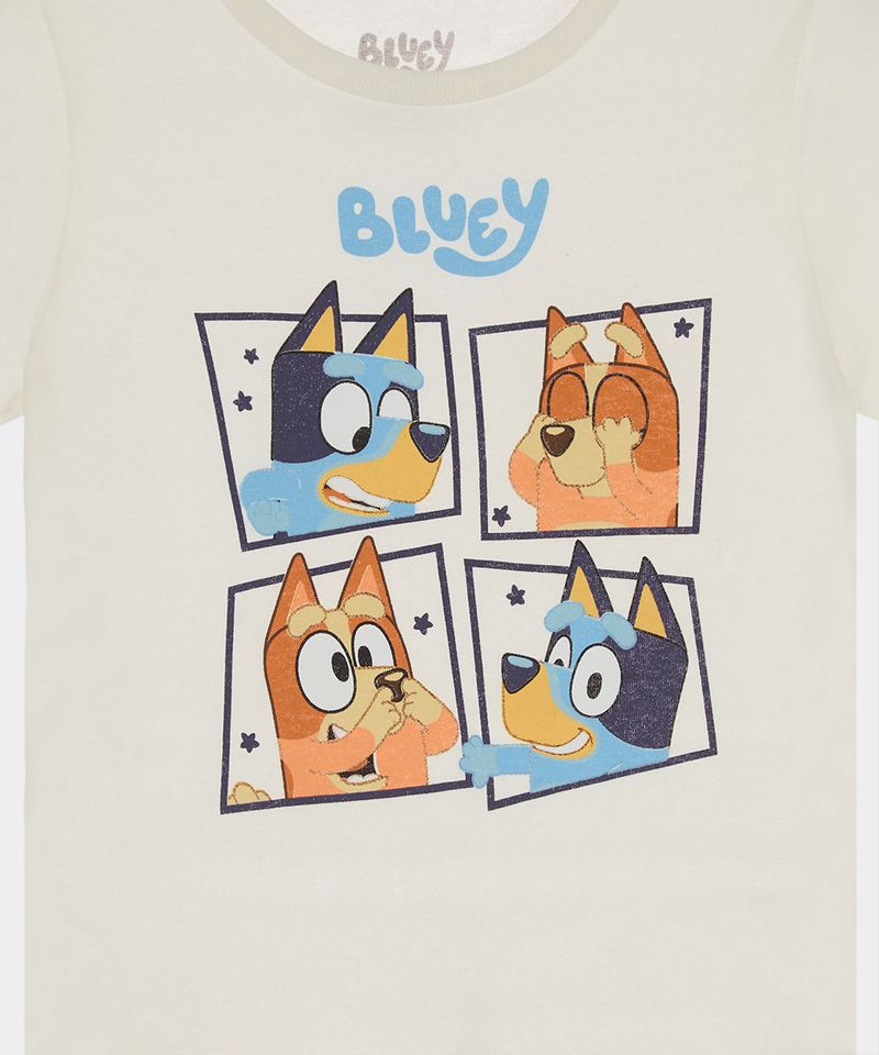 Set Pijama Short y Playera Bluey de  Bebo Años