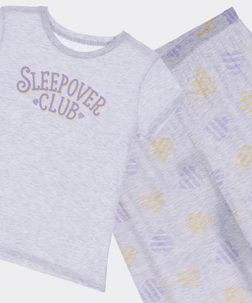 Set Pijama Pantalón y Playera  de  Niña Juvenil