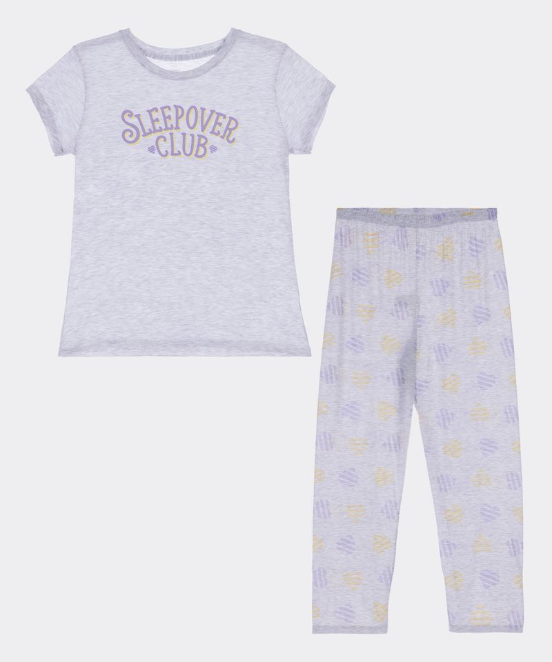 Set Pijama Pantalón y Playera  de  Niña Juvenil