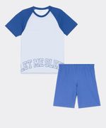 Set Pijama Short y Playera  de  Niño Juvenil