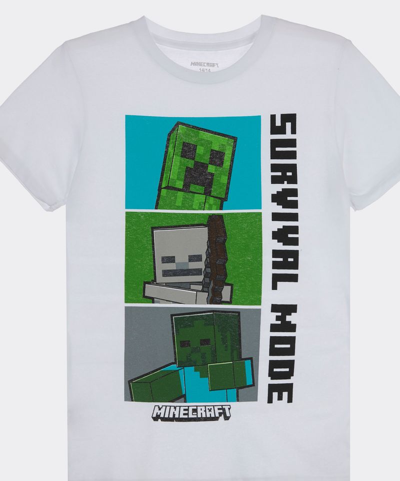 Playera de Licencia Minecraft de  Niño Juvenil