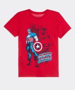 Playera de Licencia Marvel de  Niño Juvenil