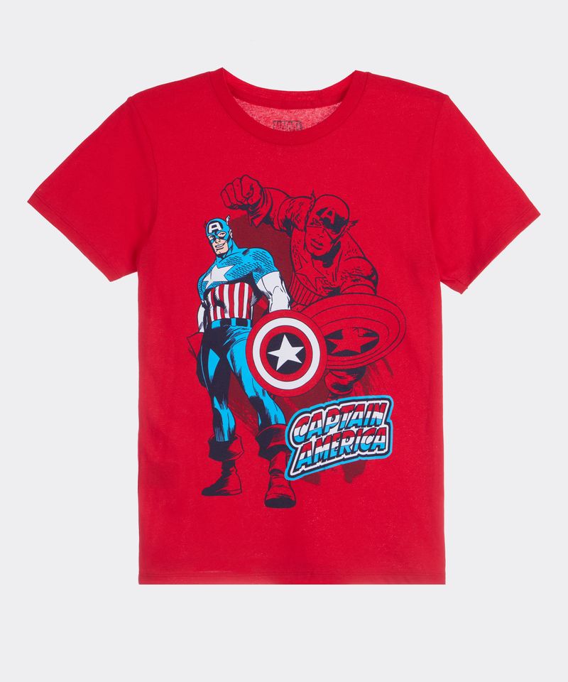 Playera de Licencia Marvel de  Niño Juvenil