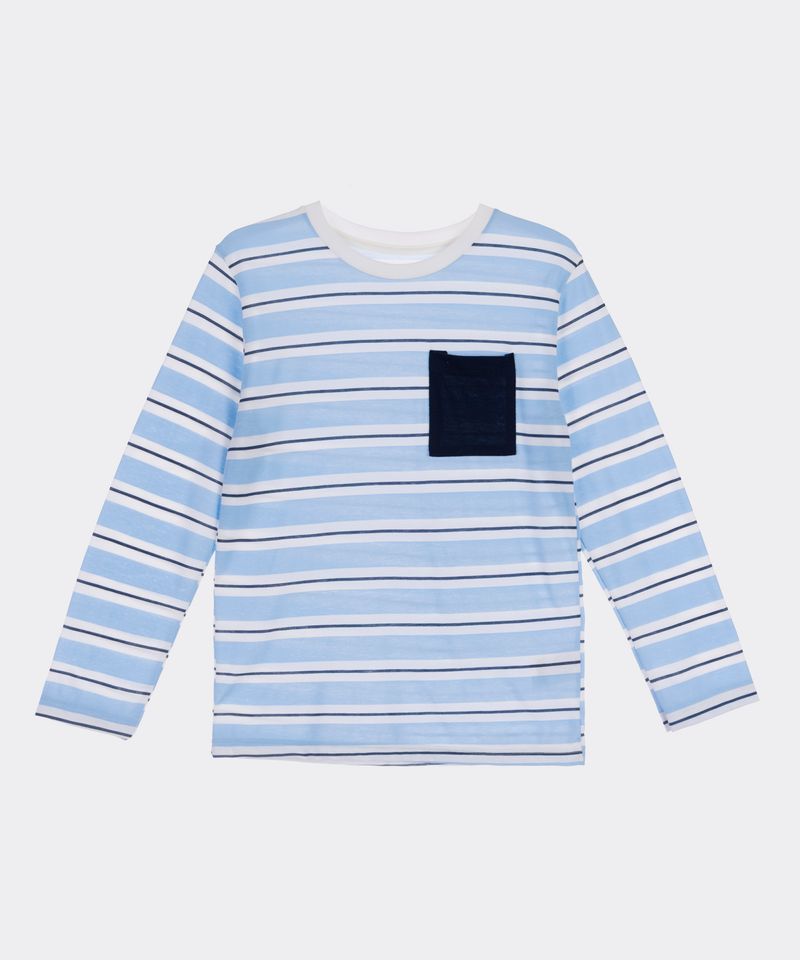 Playera Manga Larga  de  Niño Infantil