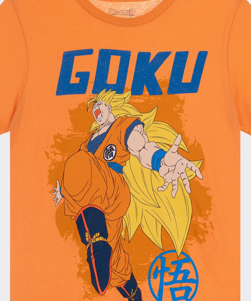 Playera de Licencia Dragon Ball de  Niño Juvenil