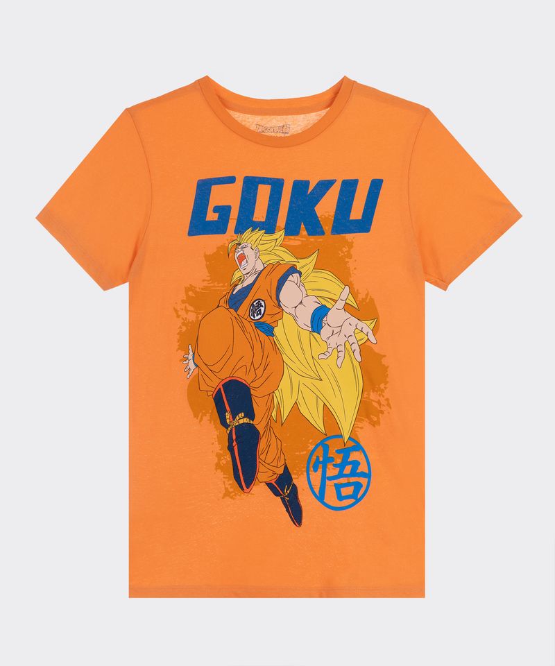 Playera de Licencia Dragon Ball de  Niño Juvenil
