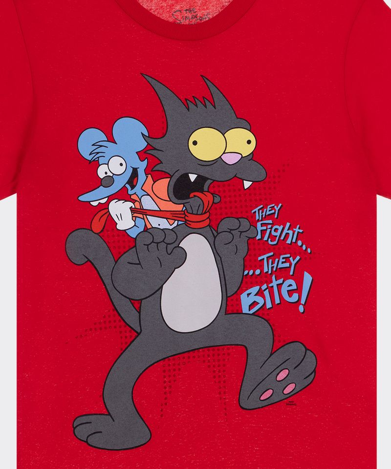 Playera de Licencia Simpsons de  Niño Juvenil