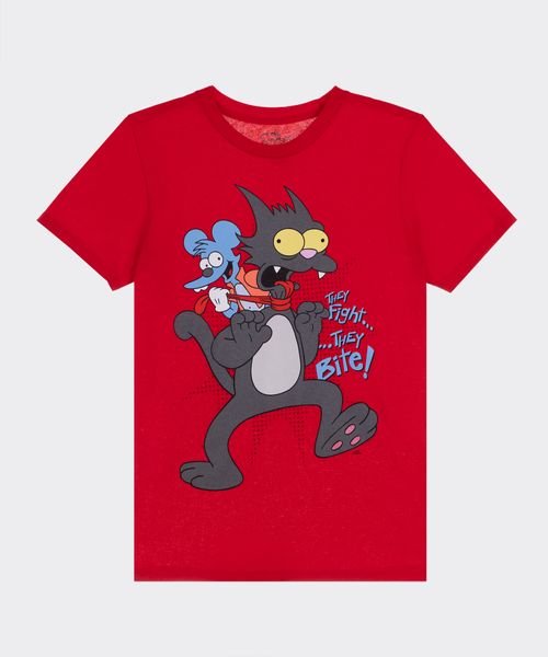 Playera de Licencia Simpsons de  Niño Juvenil