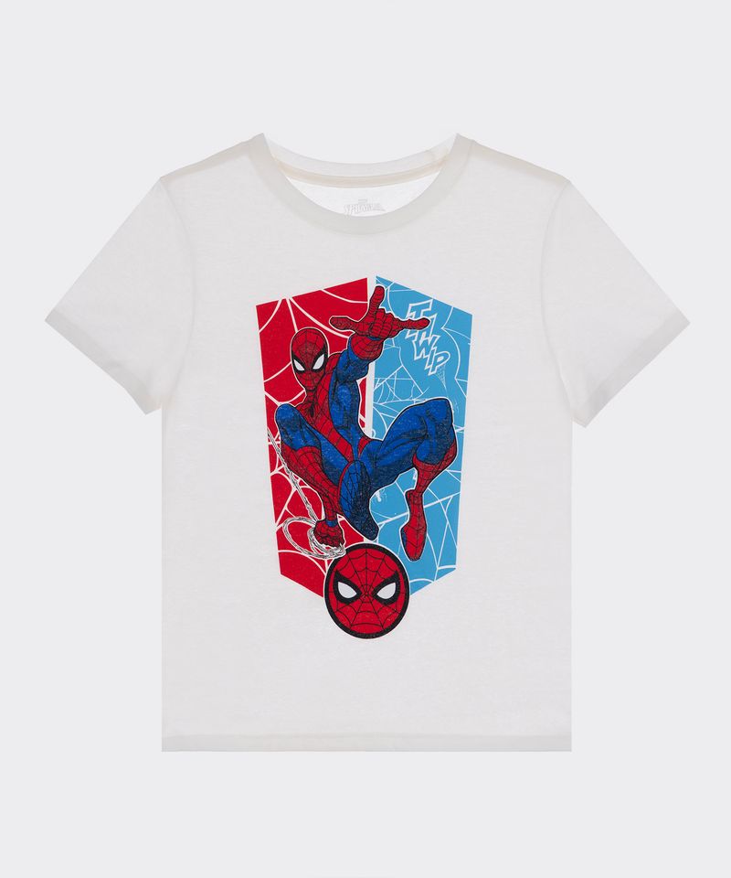 Playera de Licencia Spiderman de  Niño Infantil
