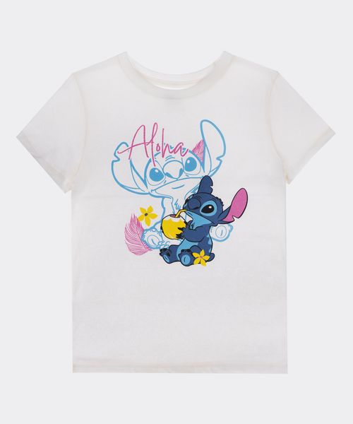 Playera de Licencia Stitch de  Niña Infantil