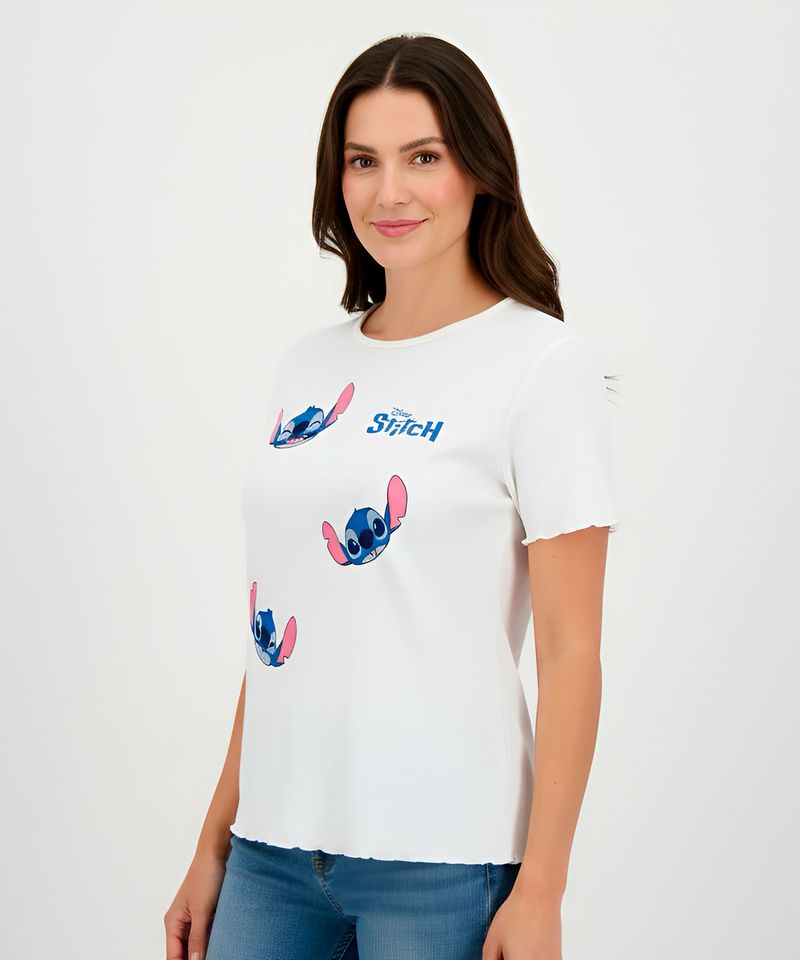 Playera de Licencia Lilo Y Stitch de  Dama