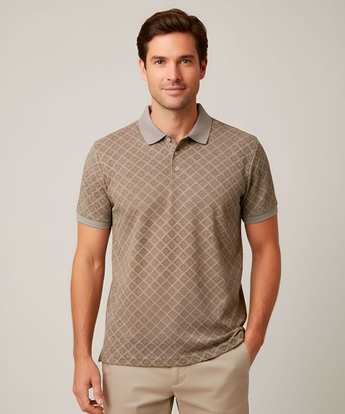 Playera Polo Manga Corta  de  Caballero
