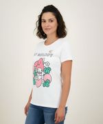 Playera de Licencia Mickey Mouse de  Dama