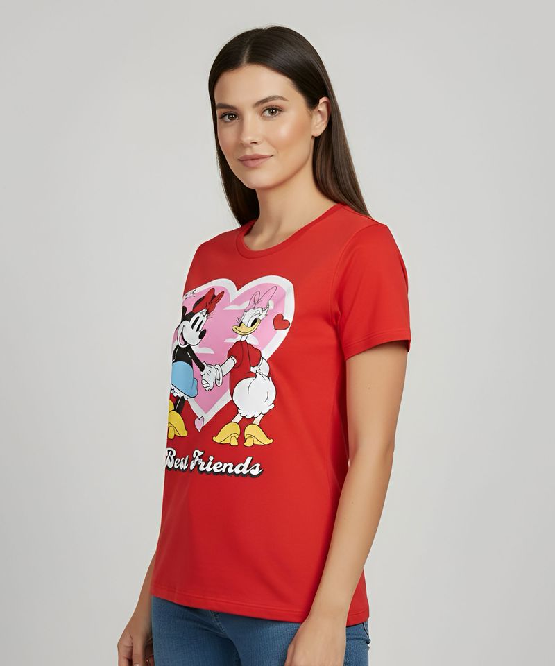 Playera de Licencia Mickey Mouse de  Dama