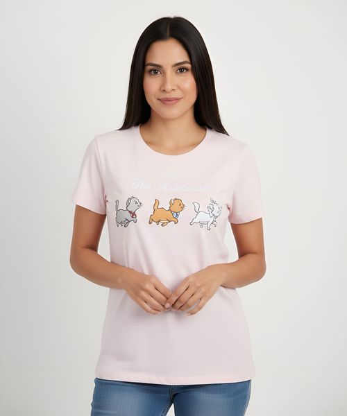 Playera de Licencia Mickey Mouse de  Dama