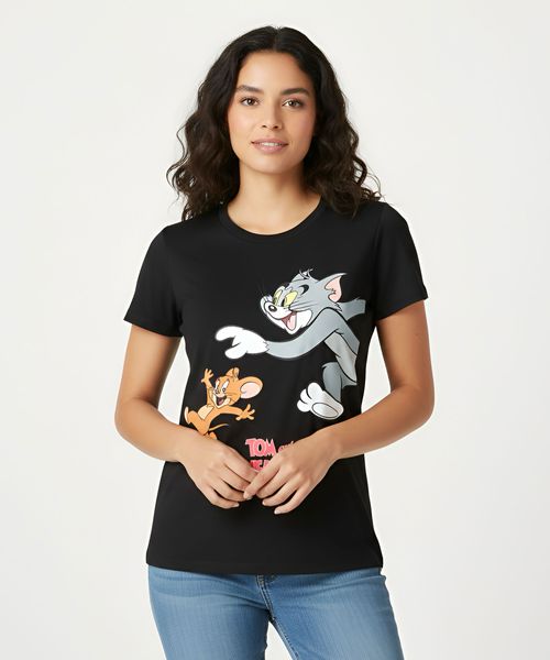 Playera de Licencia Mickey Mouse de  Dama