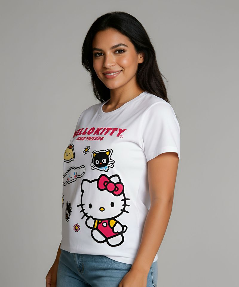 Playera de Licencia Hello Kitty de  Dama