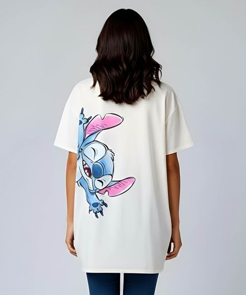 Playera de Licencia Lilo Y Stitch de  Dama