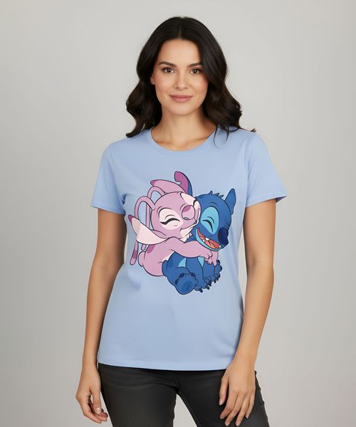 Playera de Licencia Stitch de  Dama