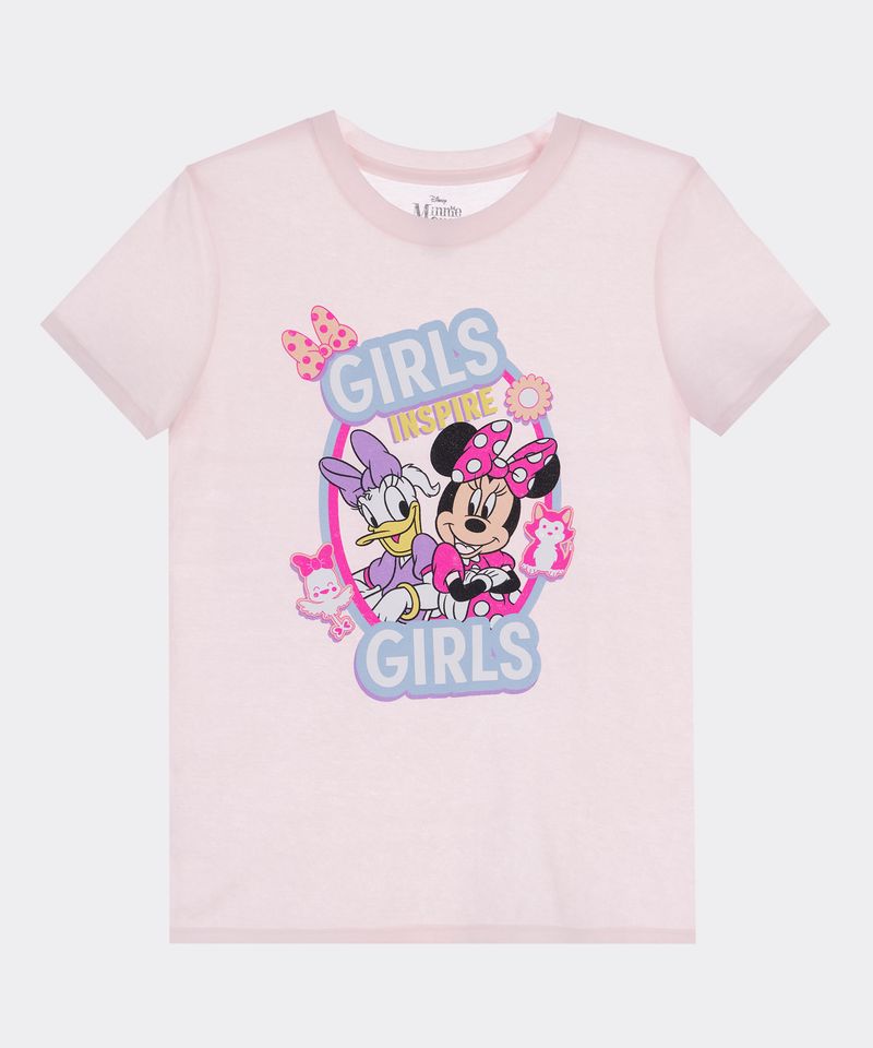 Playera de Licencia Minnie Mouse de  Niña Infantil