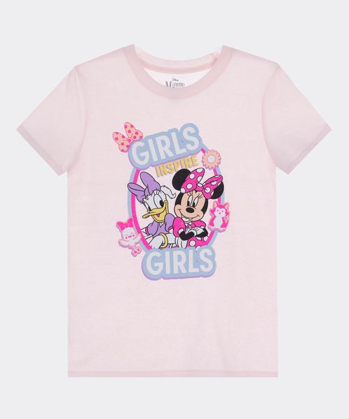 Playera de Licencia Minnie Mouse de  Niña Infantil