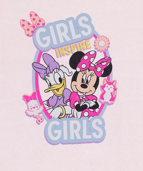 Playera de Licencia Minnie Mouse de  Niña Infantil