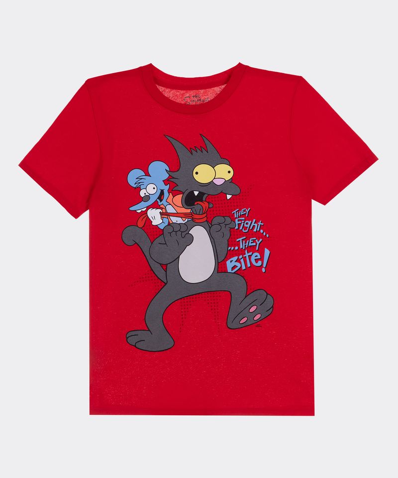 Playera de Licencia Simpsons de  Niño Juvenil