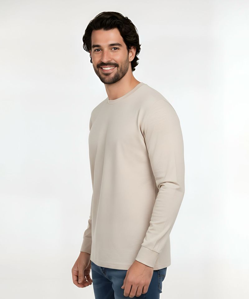 Playera Manga Larga de Caballero