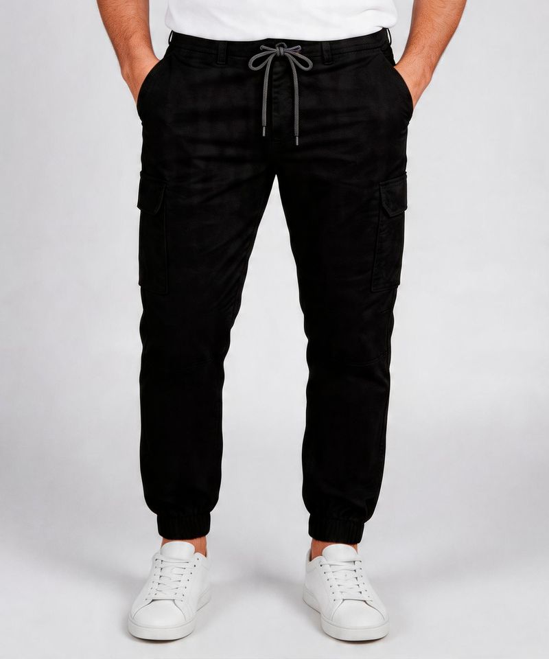 Jogger de Gabardina  de  Caballero