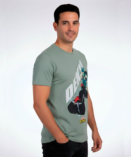 Playera de Licencia My Hero Academia de  Caballero