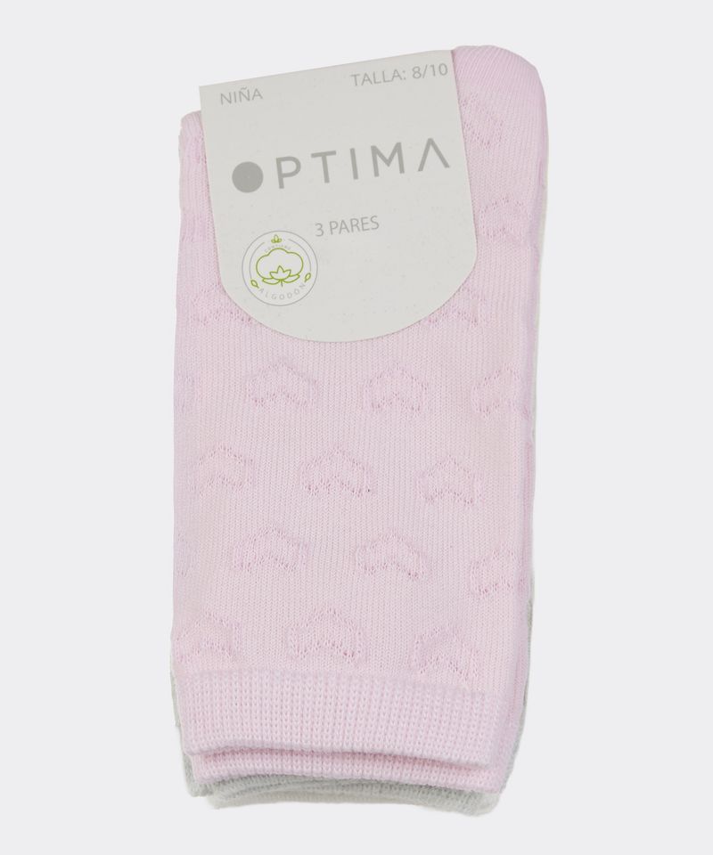 Calceta Pack  de  Niña Infantil
