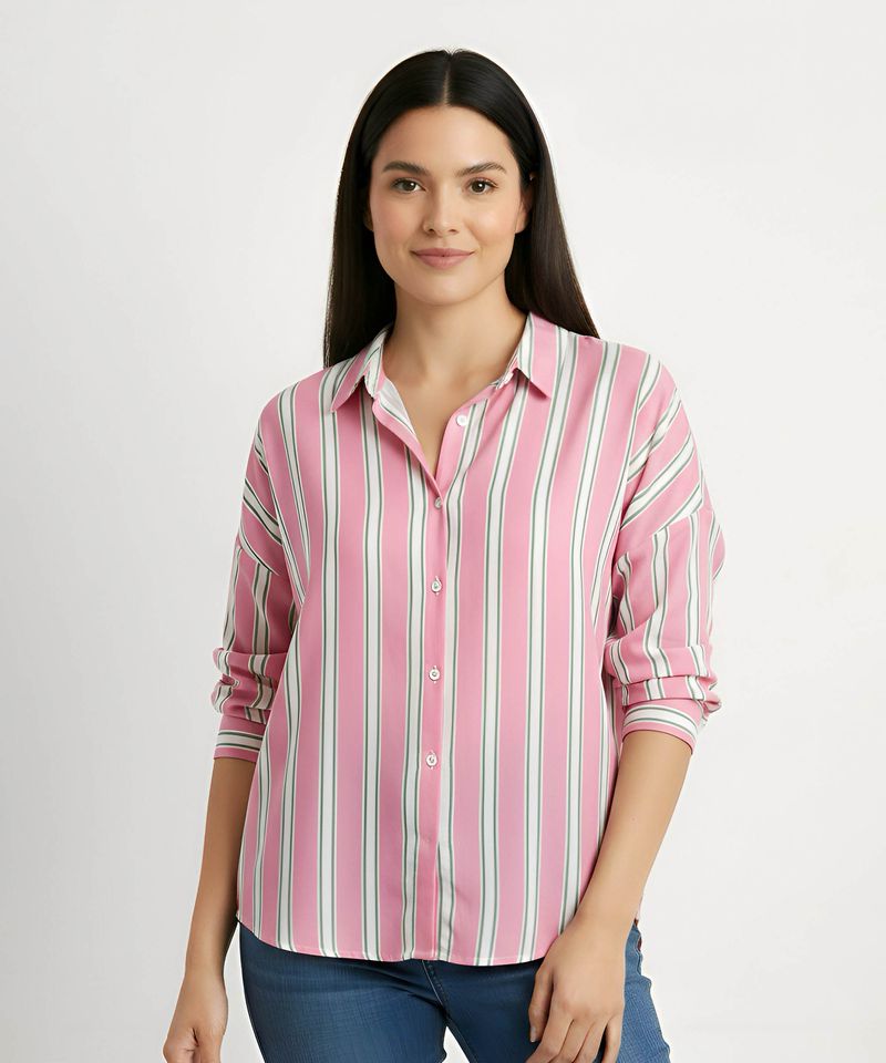 Blusa Manga Larga  de  Dama