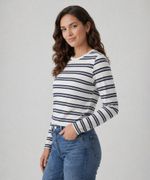 Playera Manga Larga  de  Dama
