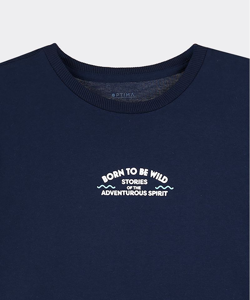 Playera Manga Larga  de  Niño Juvenil