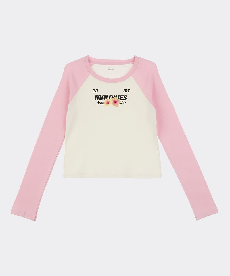 Playera Manga Larga  de  Niña Juvenil