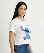 Playera de Licencia Stitch de  Dama