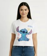 Playera de Licencia Stitch de  Dama