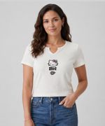 Playera de Licencia Hello Kitty de  Dama