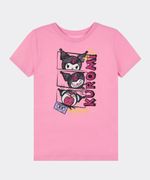 Playera de Licencia Kuromi de  Niña Infantil