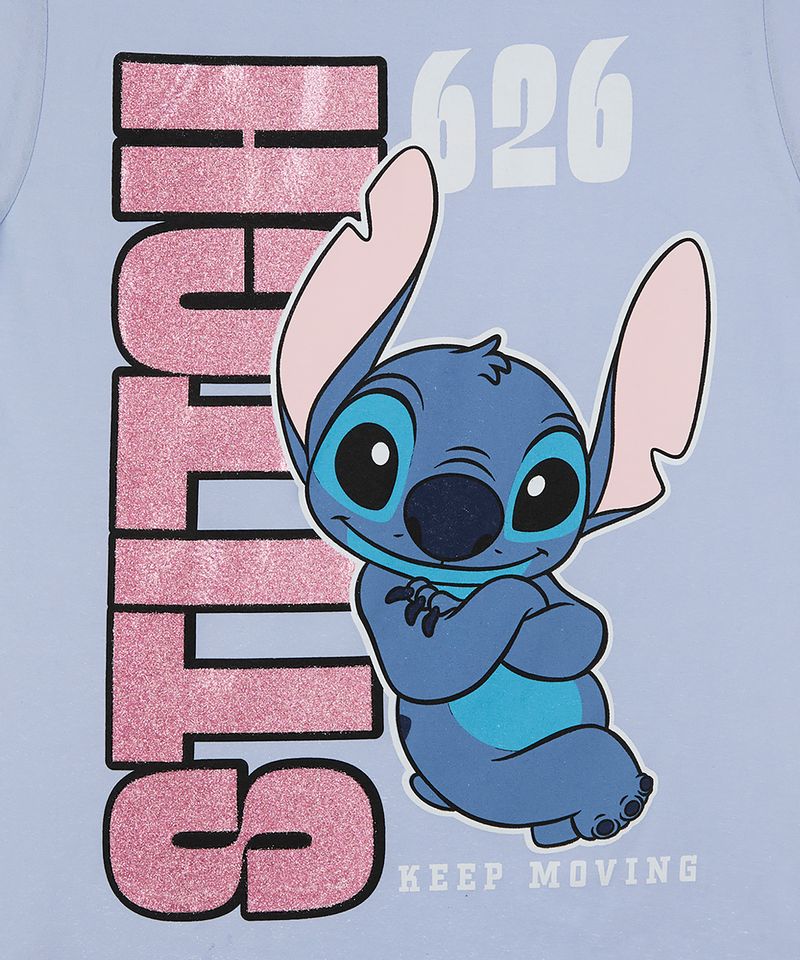 Playera de Licencia Stitch de  Niña Juvenil