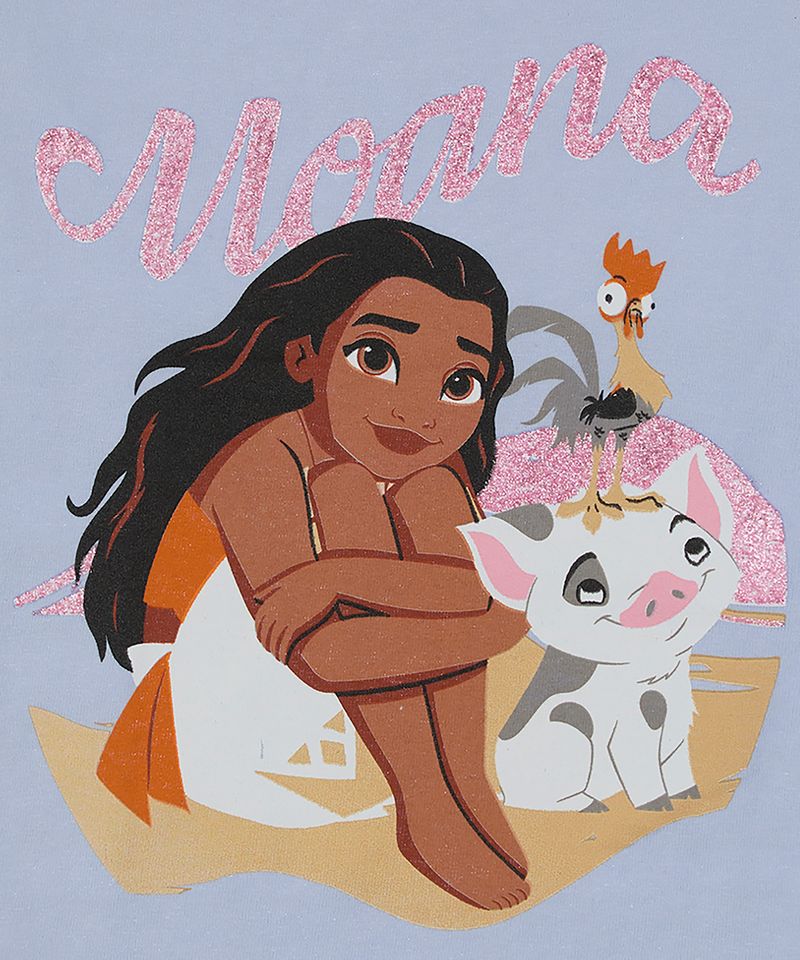 Playera de Licencia  Moana de  Beba Años