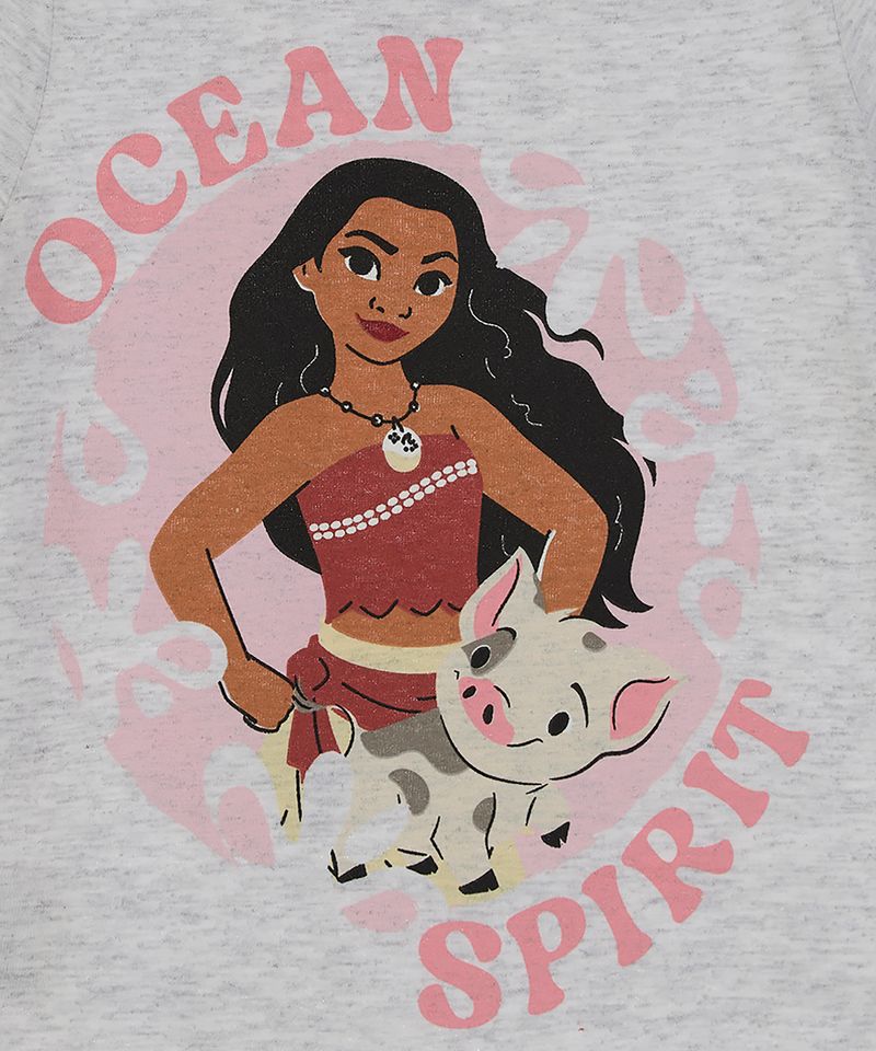 Playera de Licencia  Moana de  Beba Años