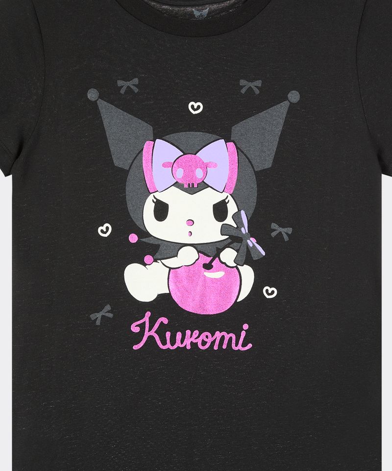 Playera de Licencia Kuromi de  Niña Juvenil