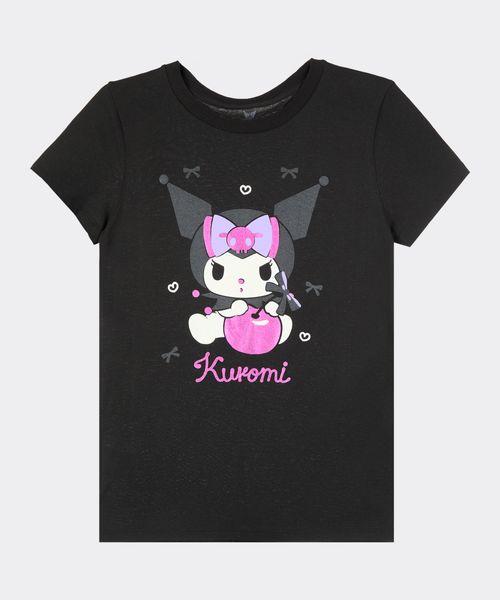 Playera de Licencia Kuromi de  Niña Juvenil