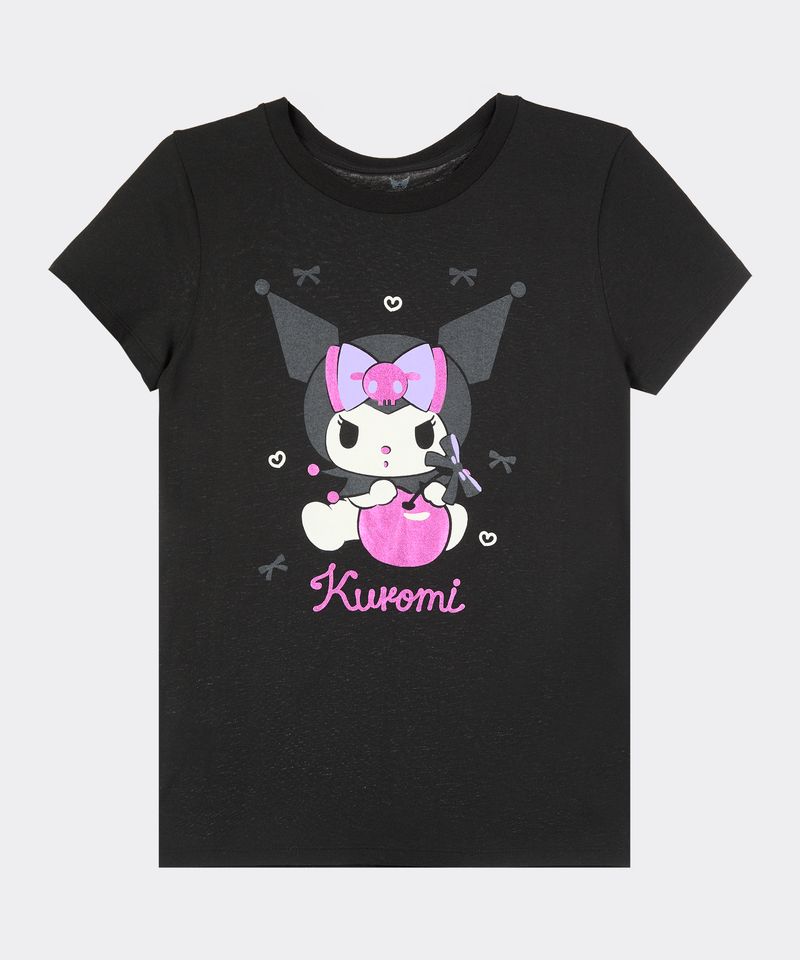 Playera de Licencia Kuromi de  Niña Juvenil