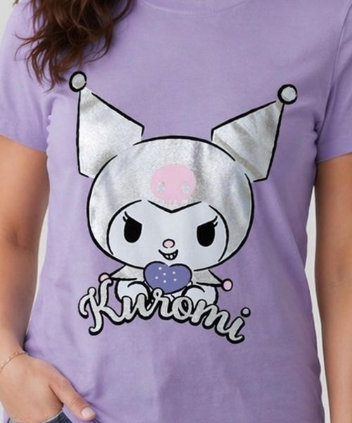 Playera de Licencia Kuromi de  Dama